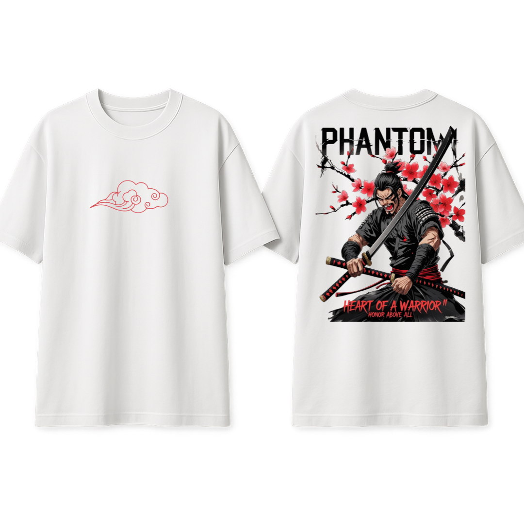 PHANTOM Warrior Spirit Oversize T-Shirt – Cherry Blossom Edition